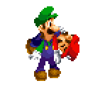 Luigi Helping Mario