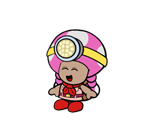 Captain Toadette (Paper Mario-Style)