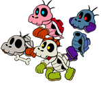 Dry Bones (Paper Mario-Style)