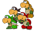 Koopa Bros (Paper Mario-Style)