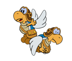 Parakarry (Paper Mario-Style)