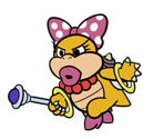 Wendy O. Koopa (Paper Mario-Style, Modern)