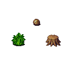 Stump, Stone & Bush