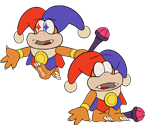 Motley Bossblob (Paper Mario-Style)