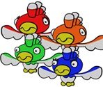 Jibberjays (Paper Mario-Style)