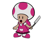 Ms. Shroomlock (Paper Mario-Style)