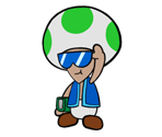 Mushbert (Paper Mario-Style)