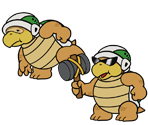 Sledge Bros (Paper Mario: Color Splash-Style)