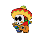 Sombrero Guy (Super Mario Odyssey, Paper Mario-Style)