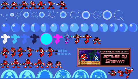 Rockman Battle & Fighters (JPN) - Magnet Man