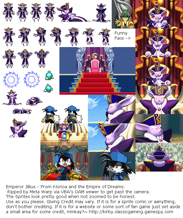 Klonoa: Empire of Dreams - Emperor Jillius