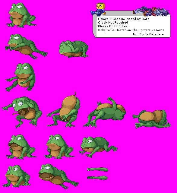 Namco X Capcom - Frog