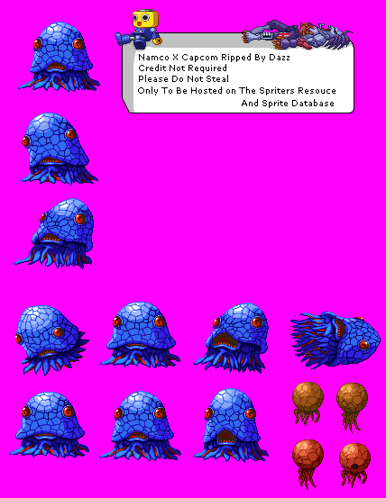 Namco X Capcom - Jellyfish Octi