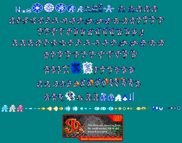 megaman x blade armor sprite sheet