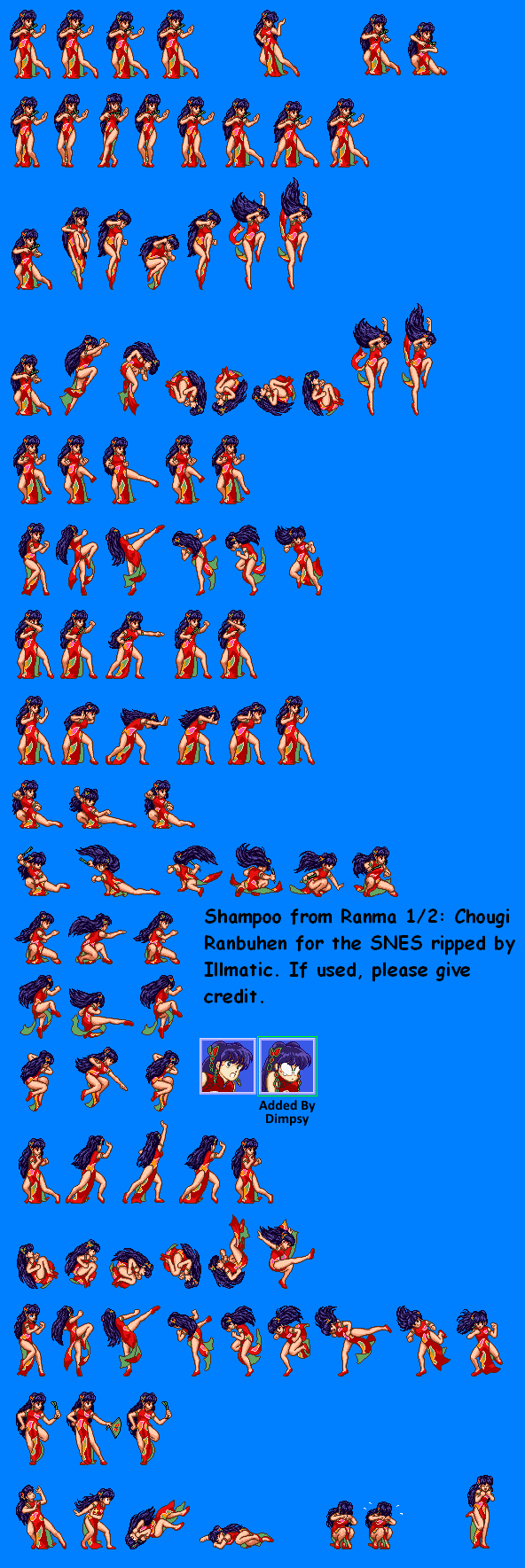 Ranma ½ II: Anything-Goes Martial Arts (JPN) - Shampoo