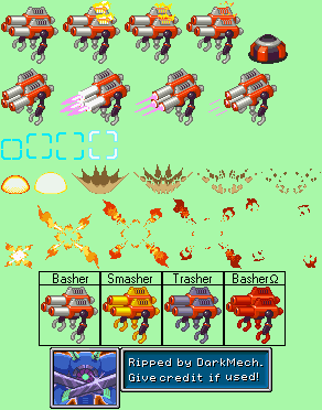 Mega Man Battle Network 3 - Basher