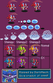 Mega Man Battle Network 4 - Shrimpy