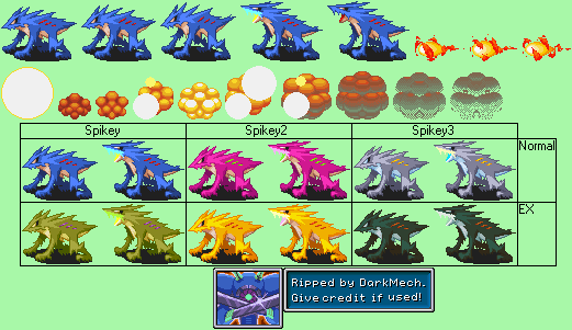 Mega Man Battle Network 4 - Spikey