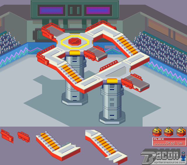 Mega Man Battle Network 4 - Stadium