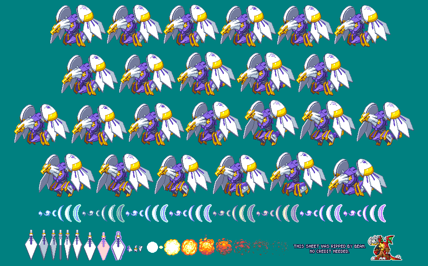 Megaman Zx Sprite Sheet