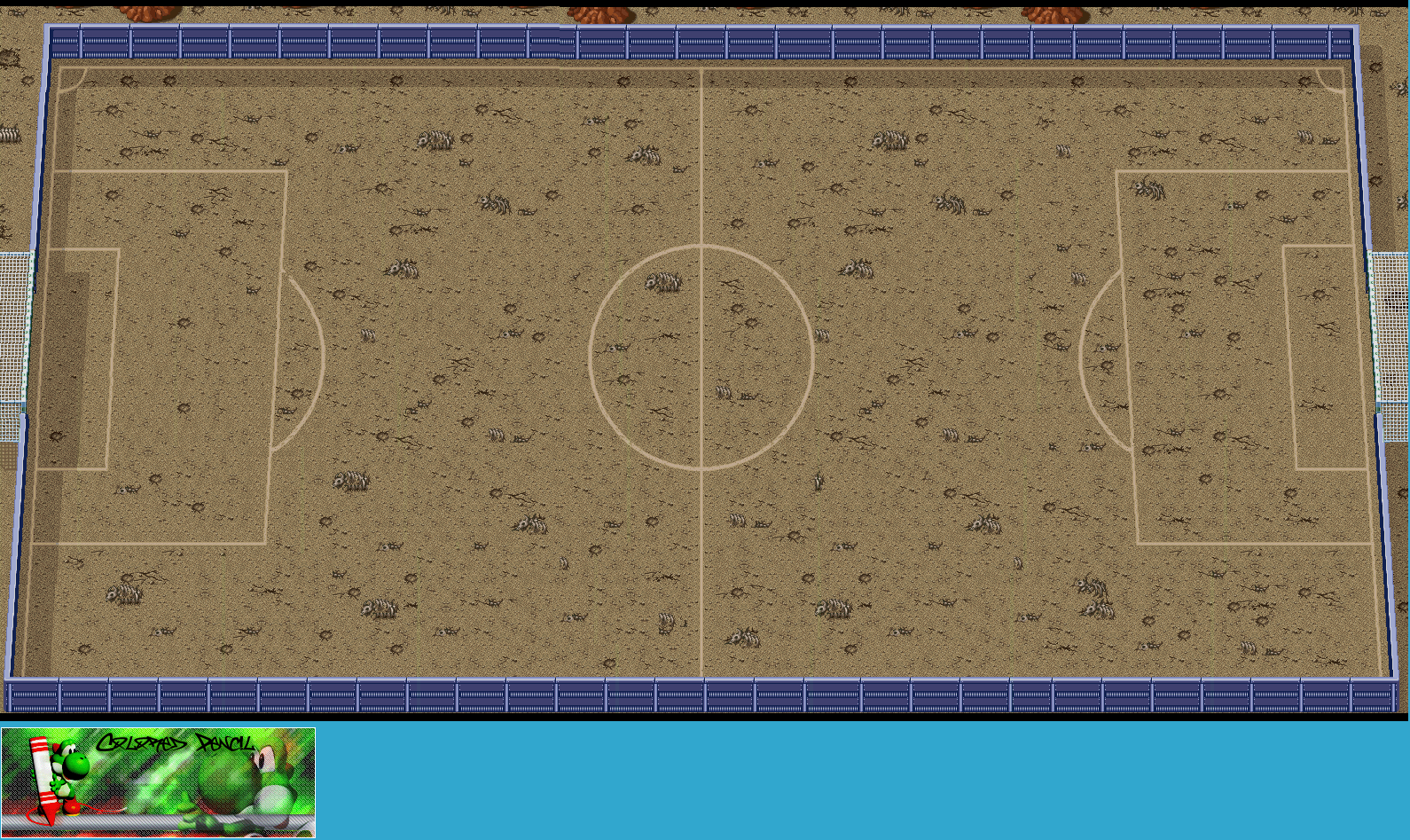 Mega Man Soccer - Skull Field