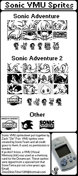 Sonic Adventure 2 - VMU Rips