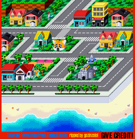 Sonic Battle - Emerald Town