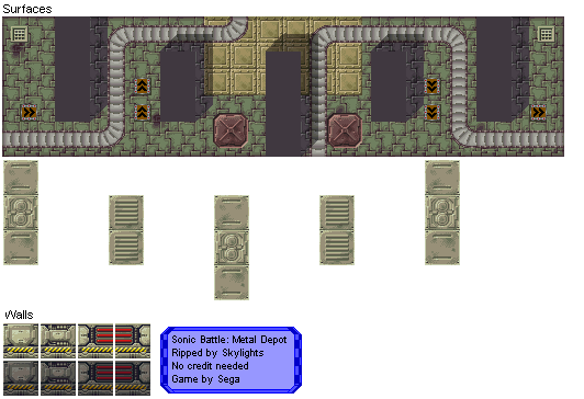 Sonic Battle - Metal Depot