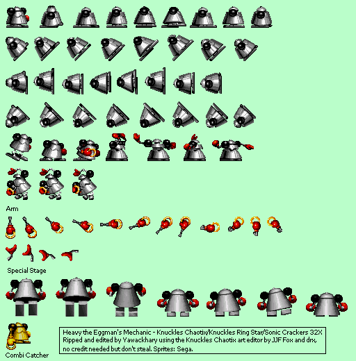 Knuckles' Chaotix (32X) - Heavy