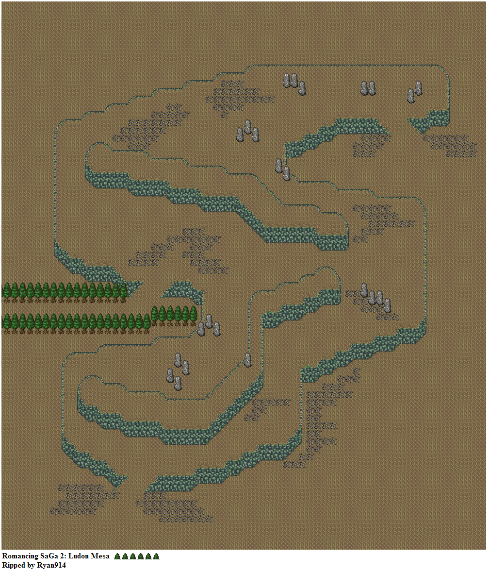 Romancing SaGa 2 (JPN) - Ludon Mesa