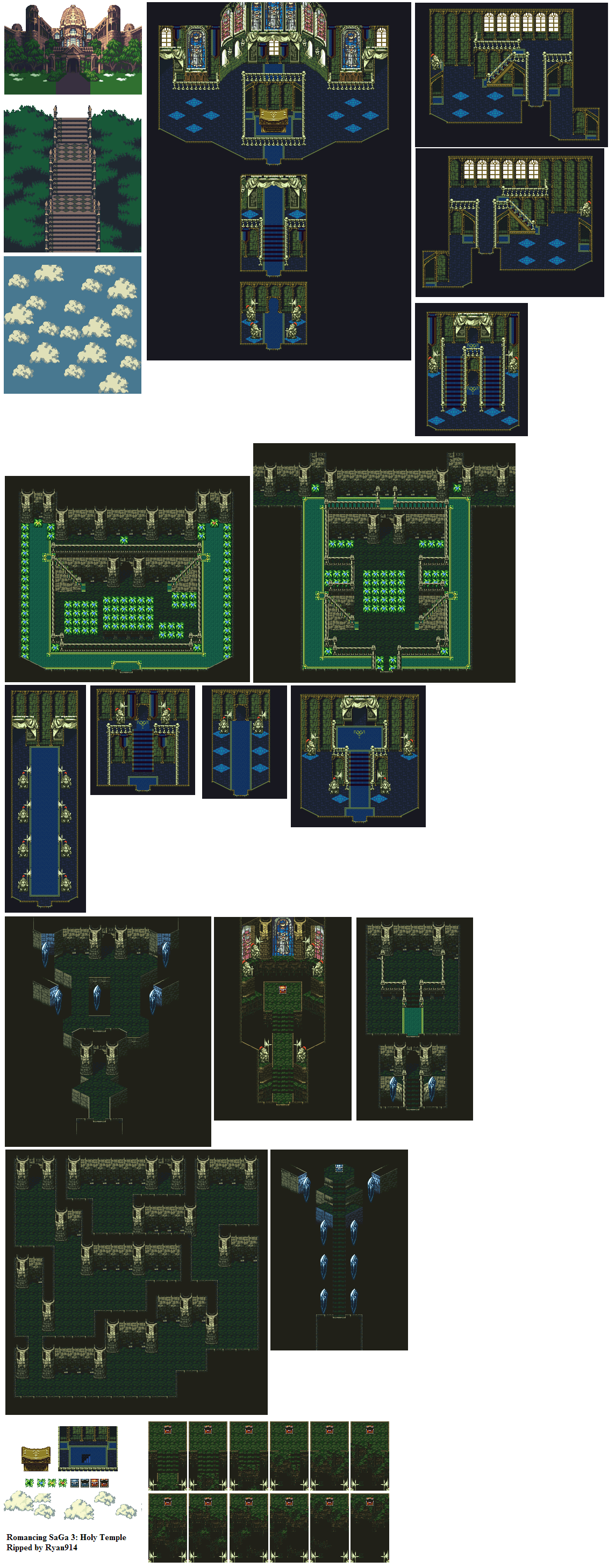 Romancing SaGa 3 (JPN) - Holy Temple