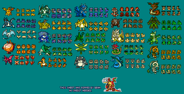 Dragon Warrior Monsters Chart Pictures