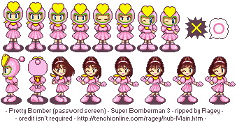 Super Bomberman 3 - Password Input