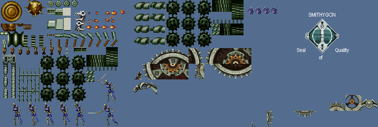 Castlevania Chronicles - Stage 5 Enemies