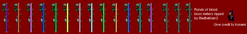 Castlevania: Rondo of Blood - Boss Meters