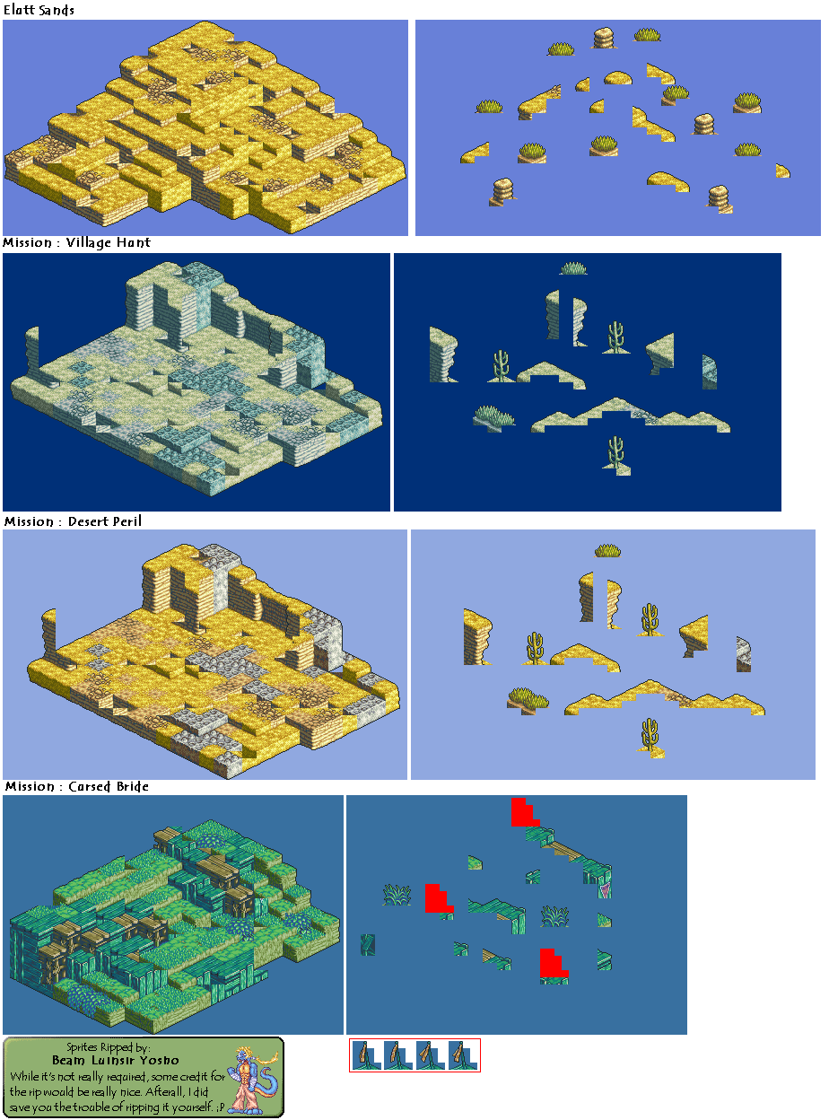 Final Fantasy Tactics Advance - Elutt Sands