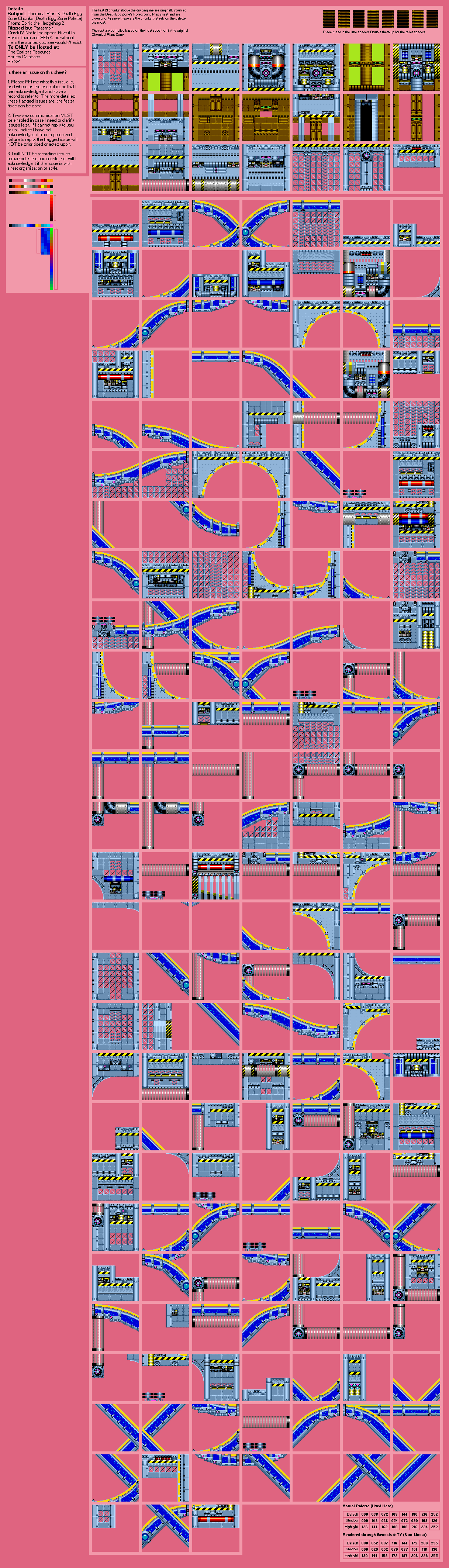 Sonic the Hedgehog 2 - Death Egg (& Chemical Plant) Zone