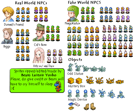 Final Fantasy Tactics Advance - Villagers