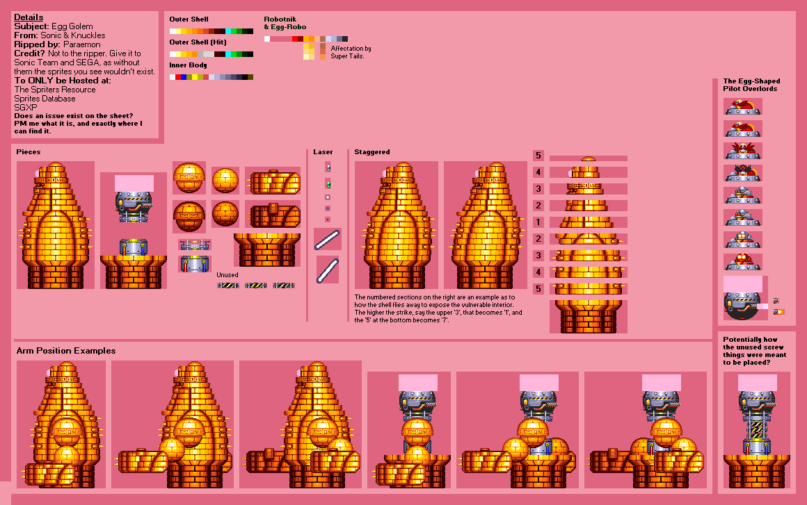 Sonic & Knuckles - Egg Golem