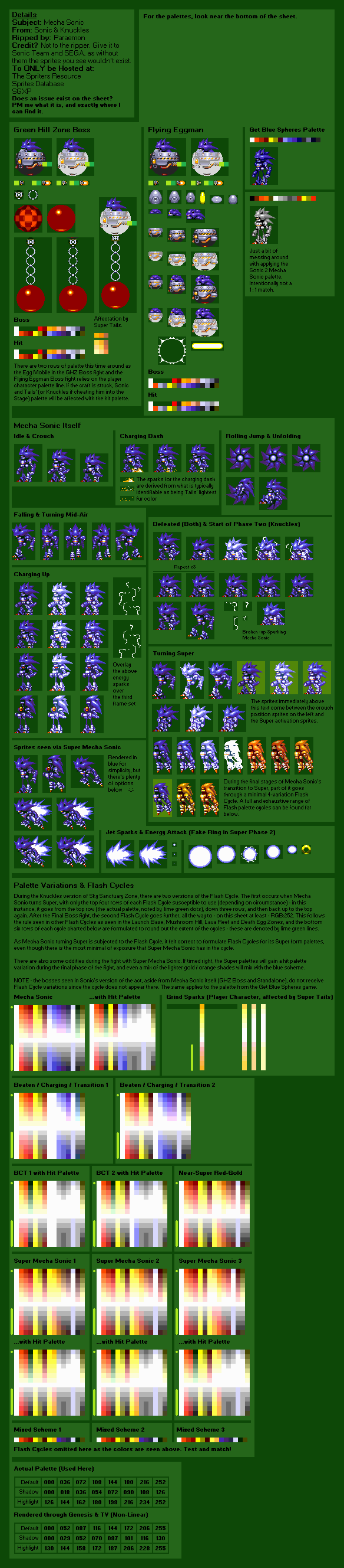 Mecha Sonic MK.I (Custom Boss)