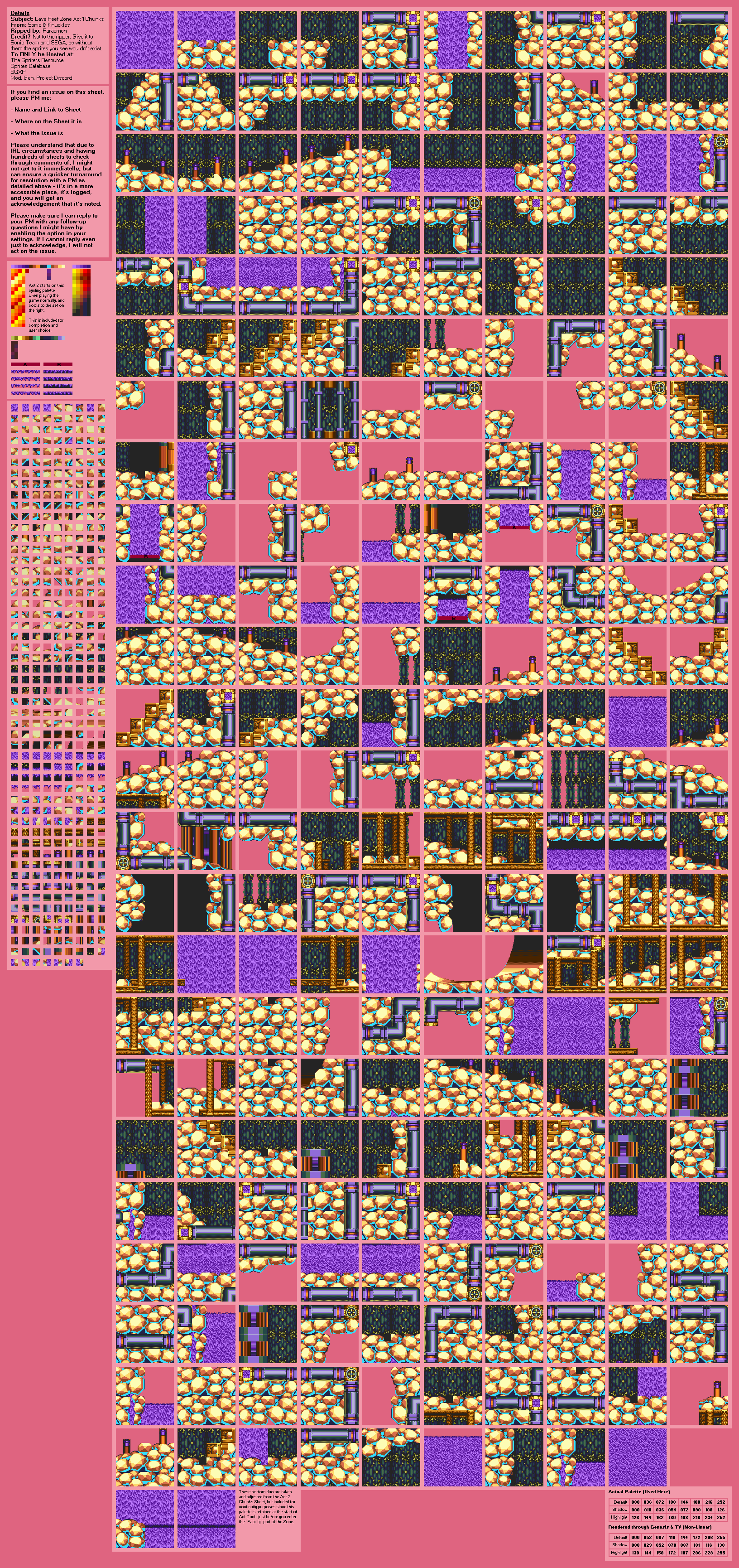 Lava Reef Zone Act 1