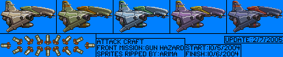 Front Mission: Gun Hazard (JPN) - Attack Craft