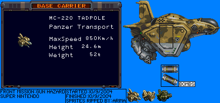 Base Carrier Tadpole