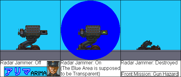 Front Mission: Gun Hazard (JPN) - Radar Jammer
