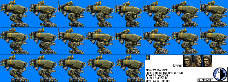 Front Mission: Gun Hazard (JPN) - BH-14 Rooster