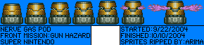 Front Mission: Gun Hazard (JPN) - Nerve Gas Pod