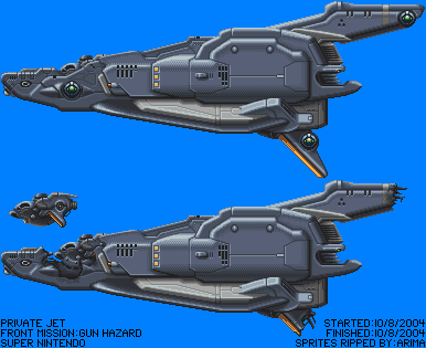 Front Mission: Gun Hazard (JPN) - Private Jet