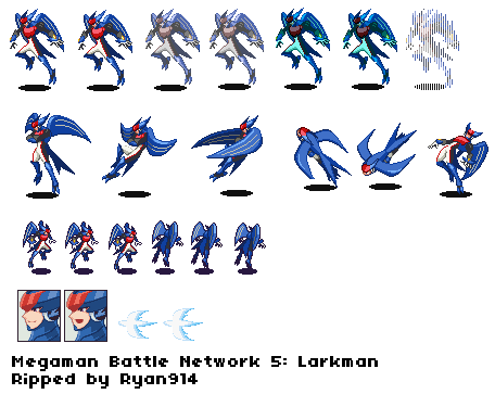 Mega Man Battle Network 5 - LarkMan