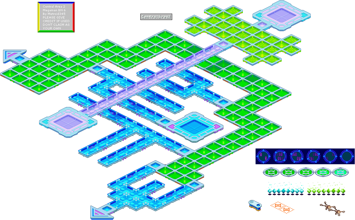 Mega Man Battle Network 6 - Central Area 2