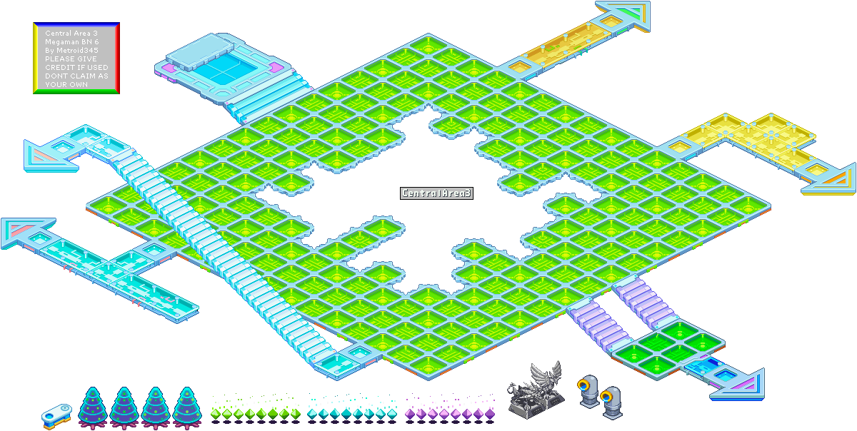Mega Man Battle Network 6 - Central Area 3